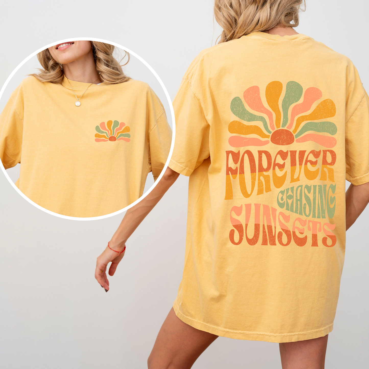 Forever Chasing Sunsets - Comfort Colors T-Shirt