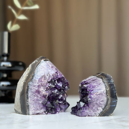 Amethyst set of 2