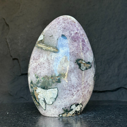 Amethyst Geode Crystal Egg – With Stunning Agate Formations