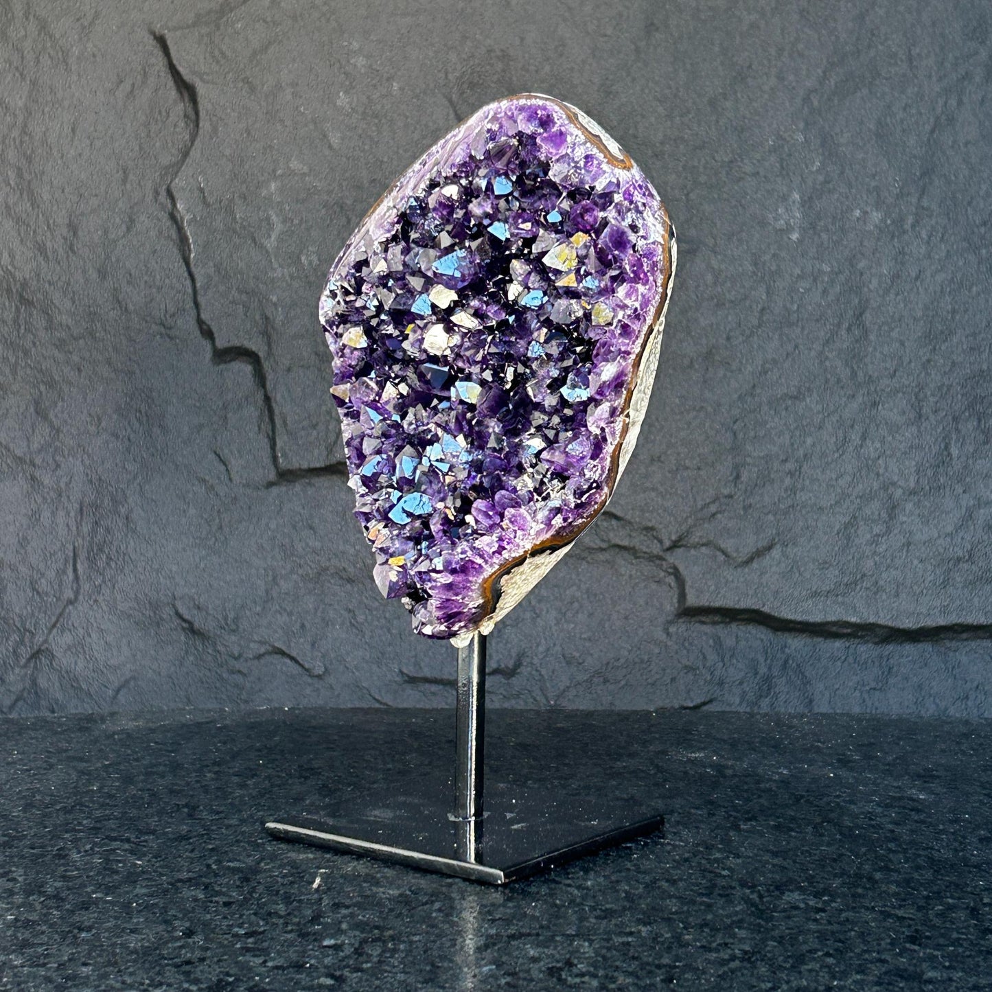 Natural Amethyst Crystal Geode