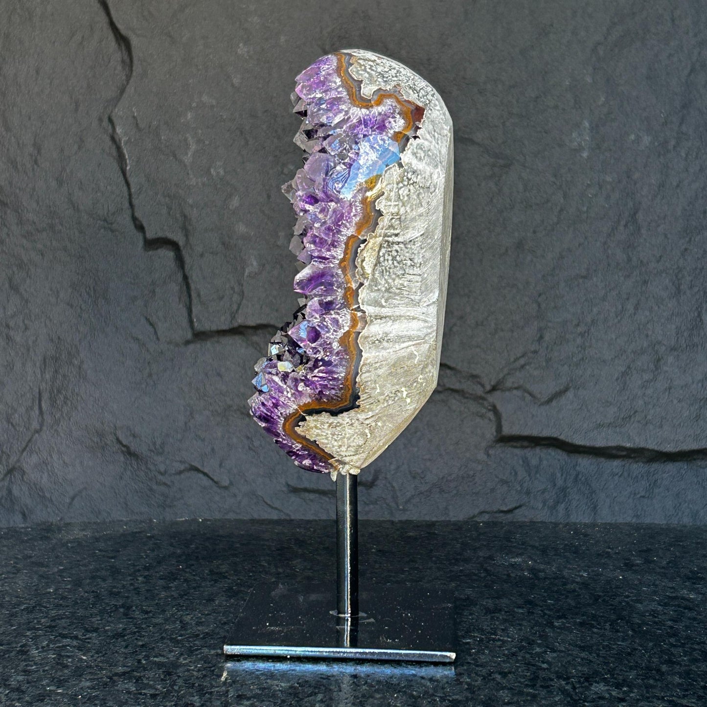 Natural Amethyst Crystal Geode