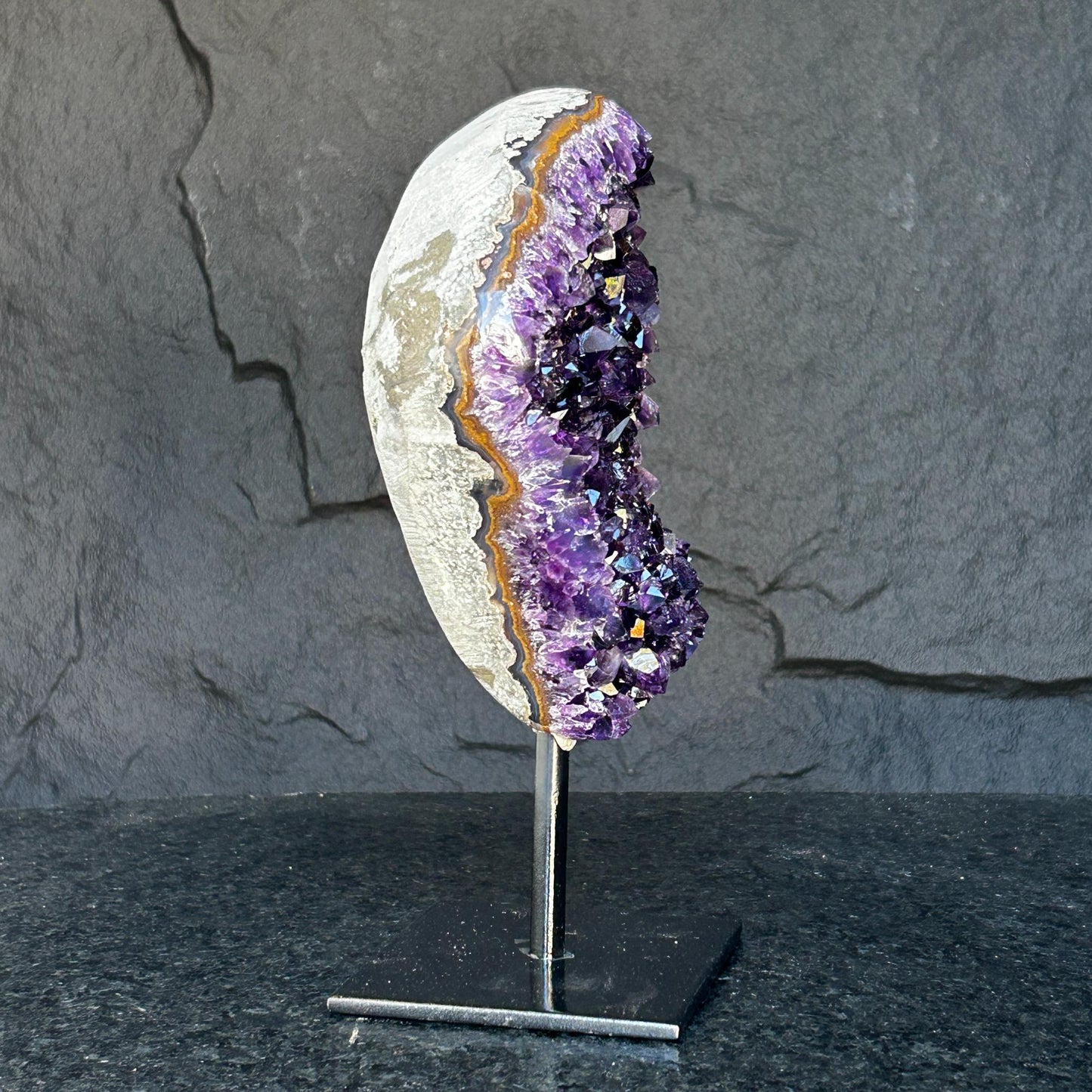 Natural Amethyst Crystal Geode