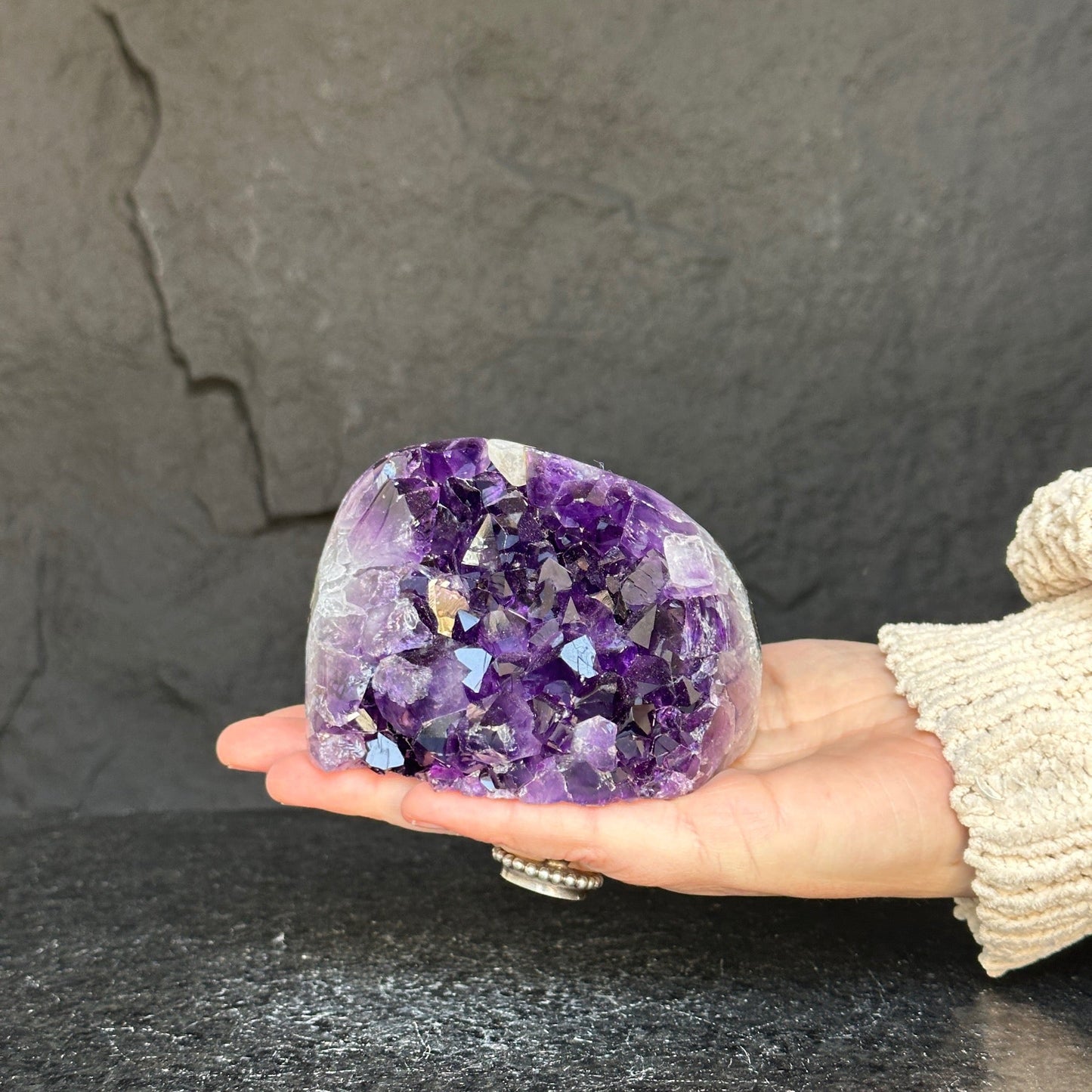 Amethyst geode
