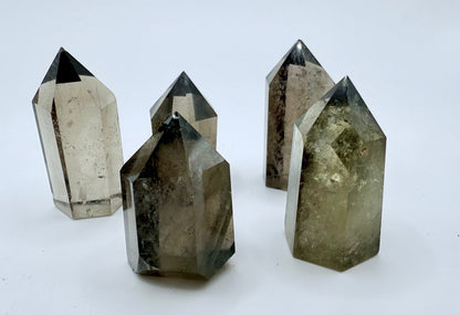 Smoky Quartz Tower – Natural Crystal for Grounding, Protection & Healing