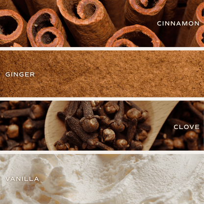 "Gingerbread & Spice" 15oz - Ginger, Nutmeg, Vanilla, Orange, Eucalyptus