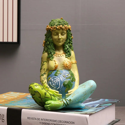 Gaia Earth Goddess Statue