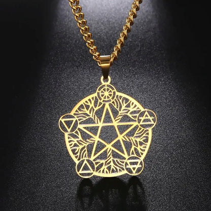 Pentacle Symbols Necklace