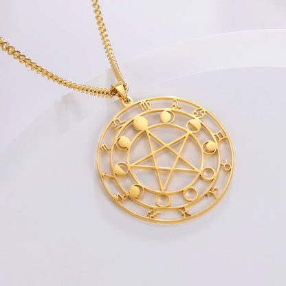 Pentacle Symbols Necklace