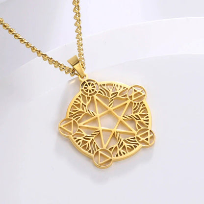 Pentacle Symbols Necklace