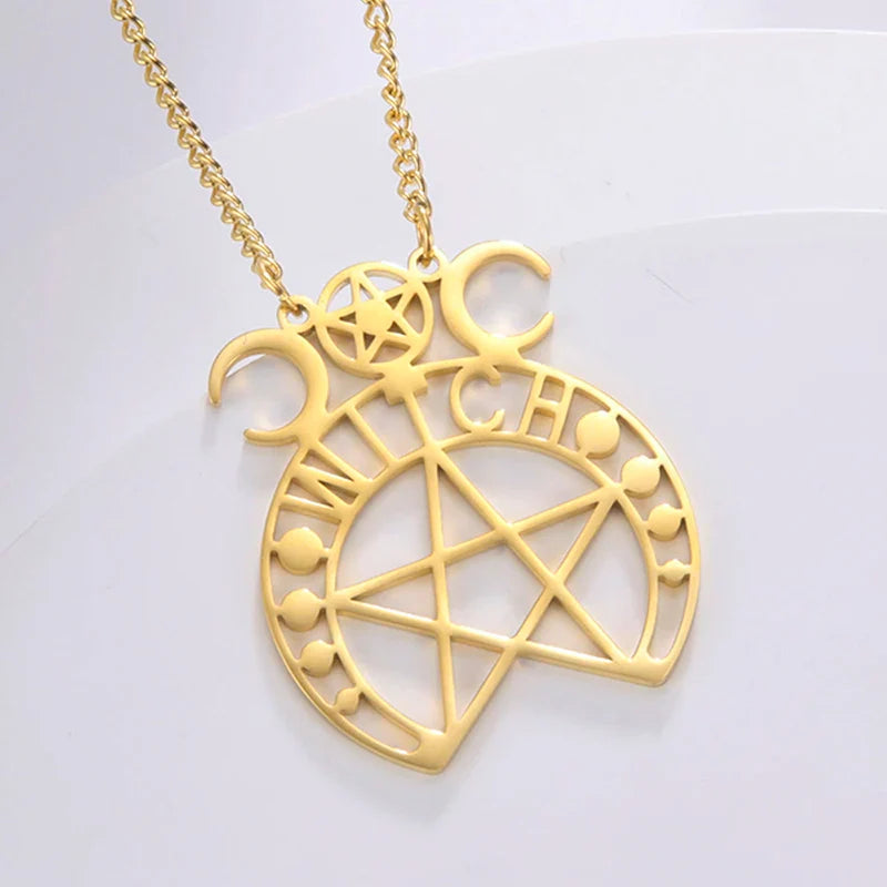 Pentacle Symbols Necklace