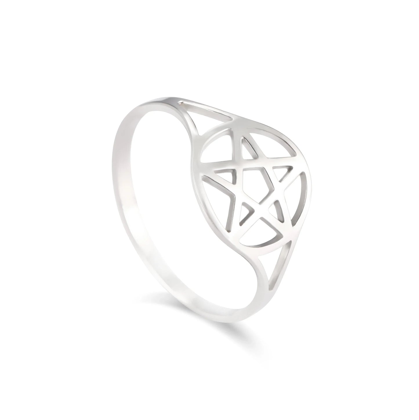 Pentacle Stainless Steel Rings