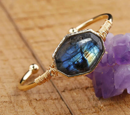 Labradorite Crystal Bracelet
