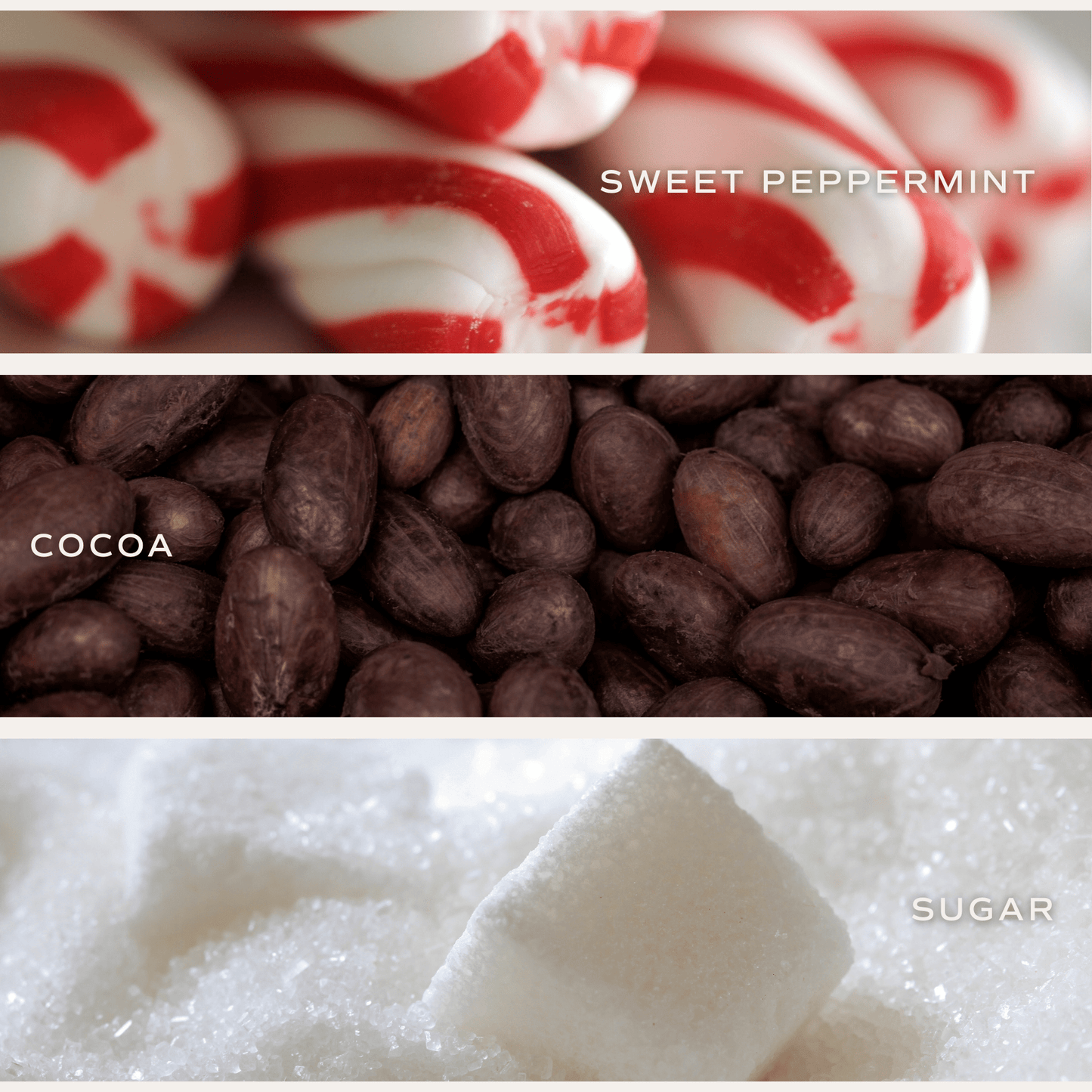 "Hot Cocoa & Peppermint" 15oz Candle