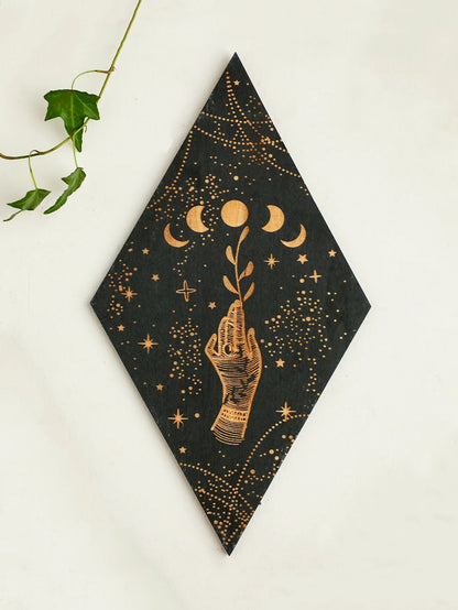 Moon Phase Wall Plaques
