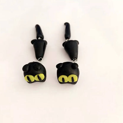 HANDMADE CAT EARRINGS (PAIR)
