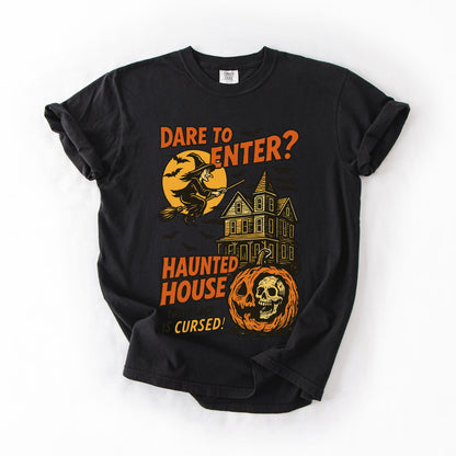 Haunted House - Comfort Colors T-Shirt
