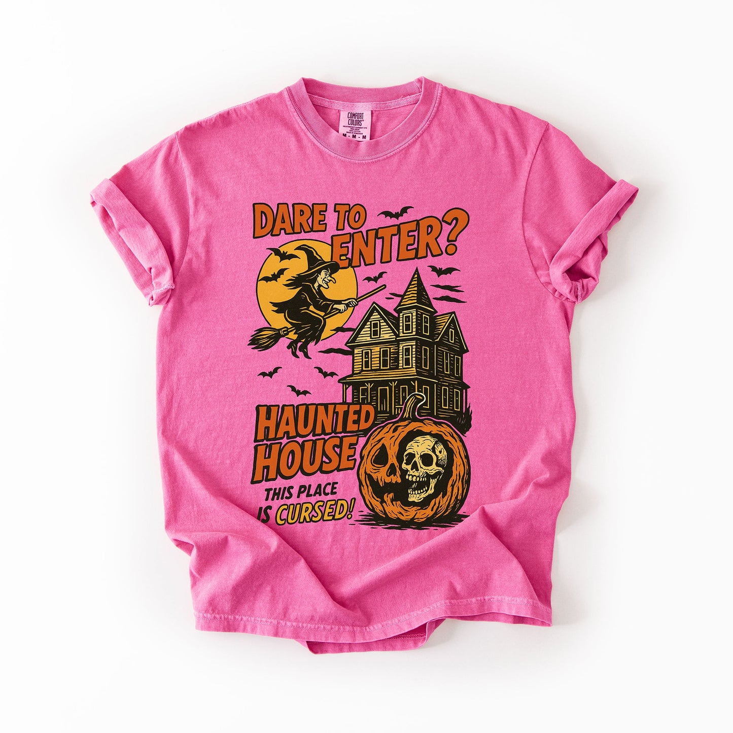 Haunted House - Comfort Colors T-Shirt