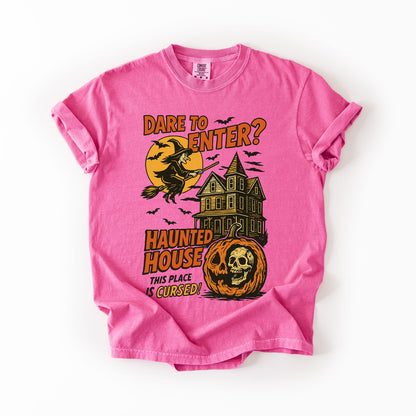 Haunted House - Comfort Colors T-Shirt