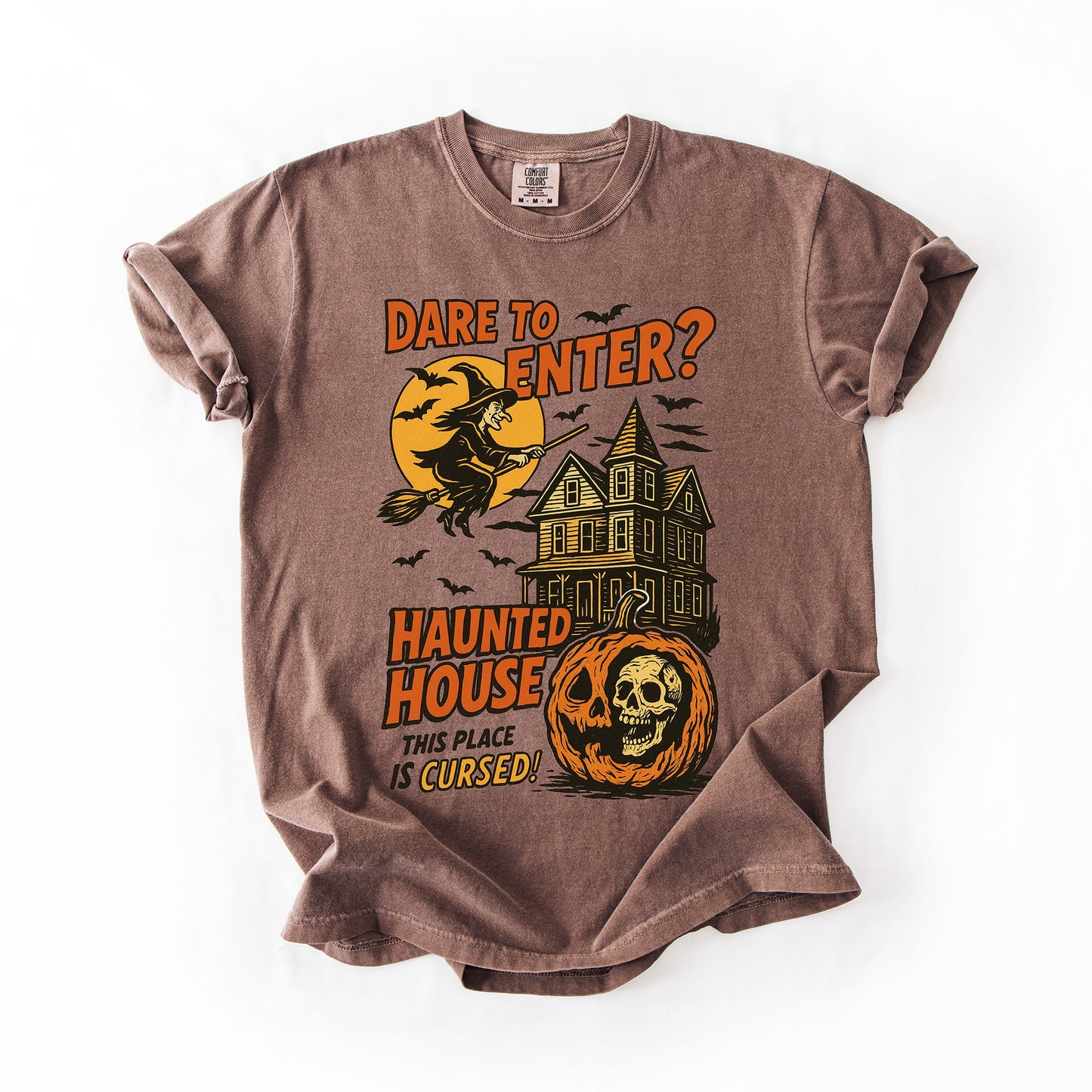 Haunted House - Comfort Colors T-Shirt