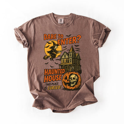 Haunted House - Comfort Colors T-Shirt