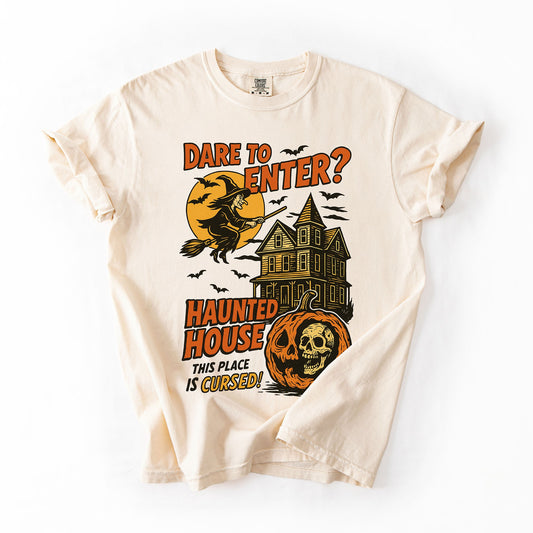 Haunted House - Comfort Colors T-Shirt