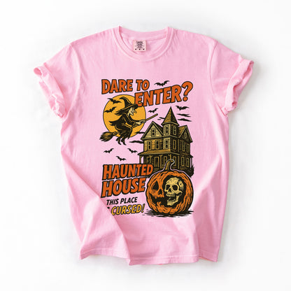 Haunted House - Comfort Colors T-Shirt