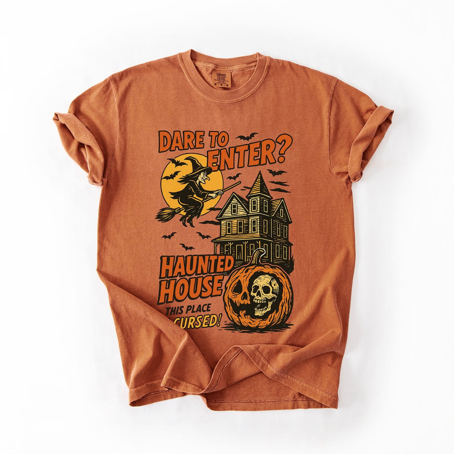 Haunted House - Comfort Colors T-Shirt