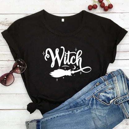 Witch Broom T-Shirt