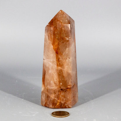 Hematoid "Fire" Quartz Tower