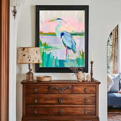 Heron - Original Painting