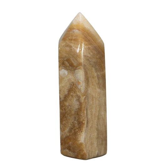 Honey Calcite Tower