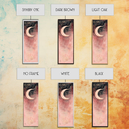 Crescent Moon Canvas Print