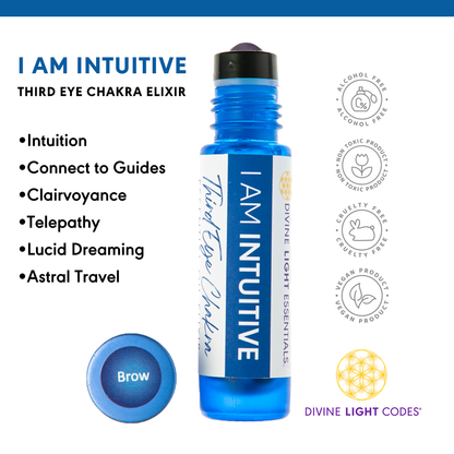 Chakra Balancing Elixirs - Essential Oils - 10 Roller Bottles Set