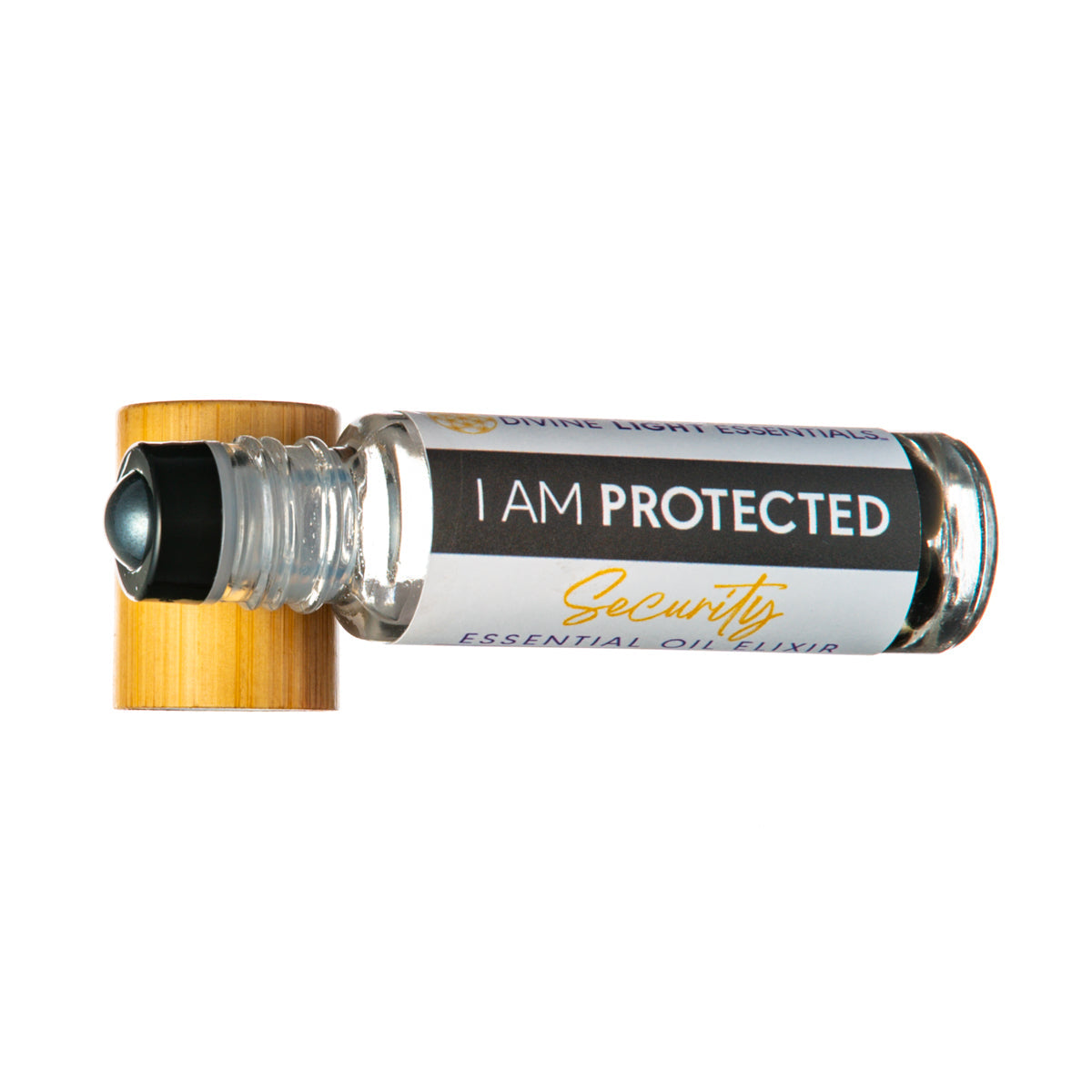 I Am Protected Essential Oil Elixir - Security – Grounding - Protection - Aromatherapy Roller Bottle
