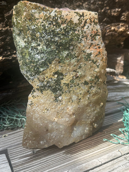 Natural Amethyst Cluster Crystal Specimen-Raw Purple Quartz Geode  (7.9x4.7x2.3)