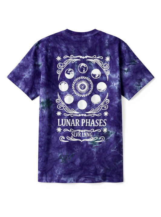 Lunar Phases -Heavyweight Tie-Dye infused with Moonstone