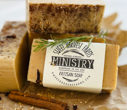 Thieves Oil, Ministry Soap -- Handmade Organic Soap
