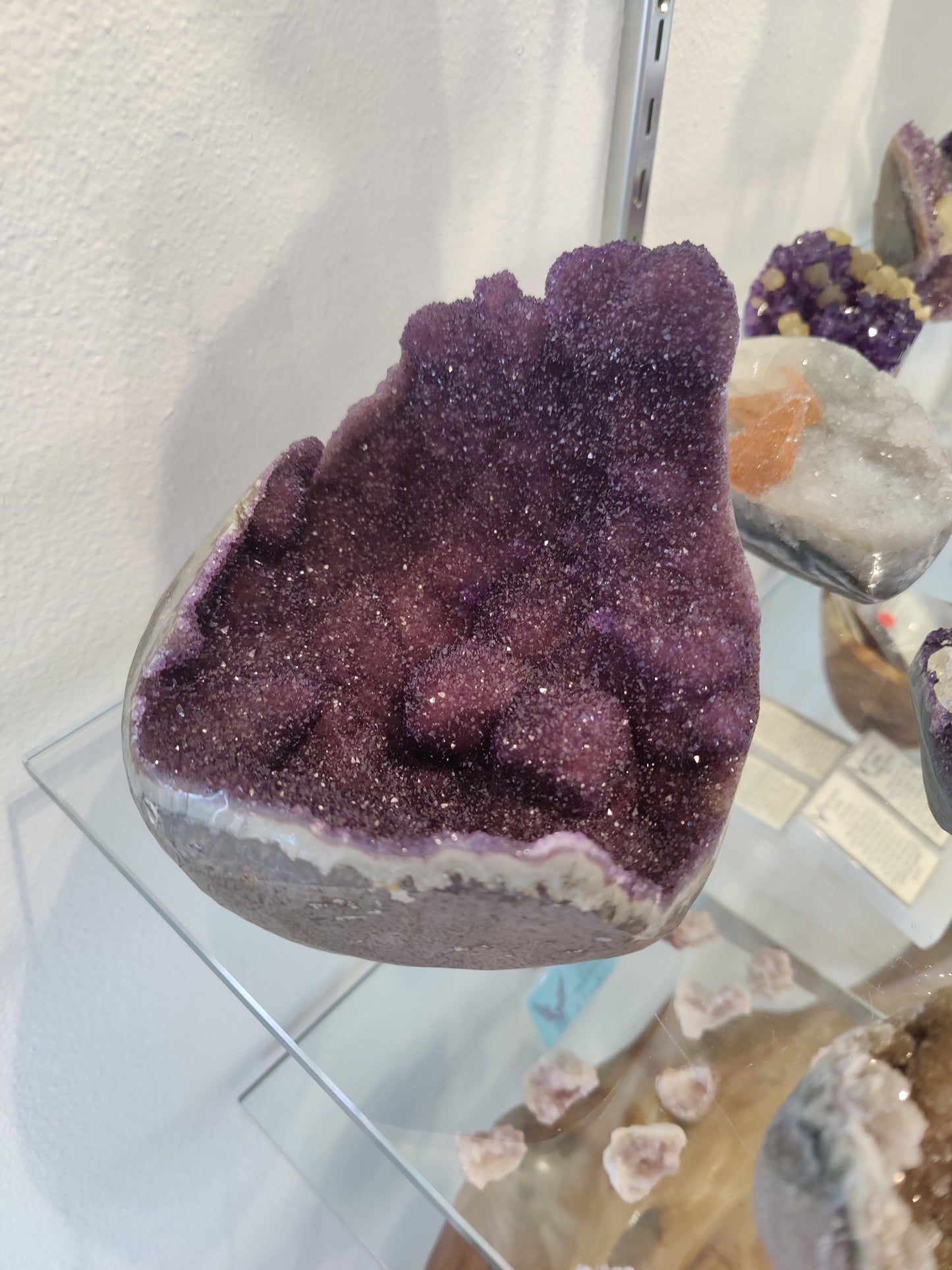 Amethyst Geode Sculpture
