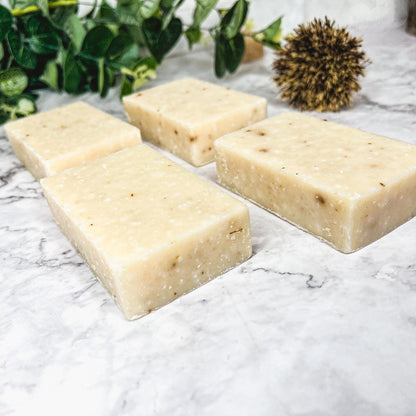 Spearmint Basil - Exfoliating Handmade Soap