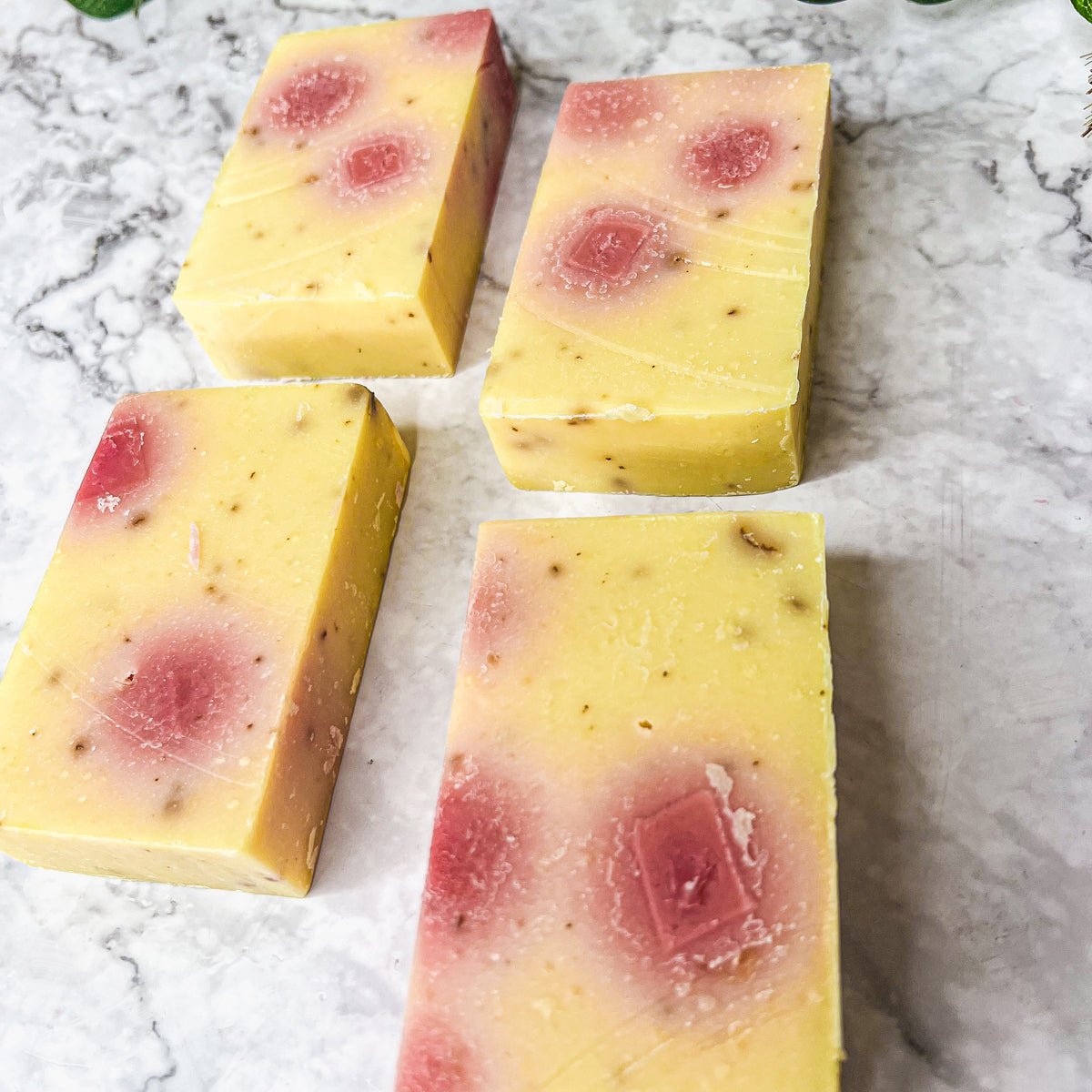 Honeysuckle Rose Petals - Handmade Soap