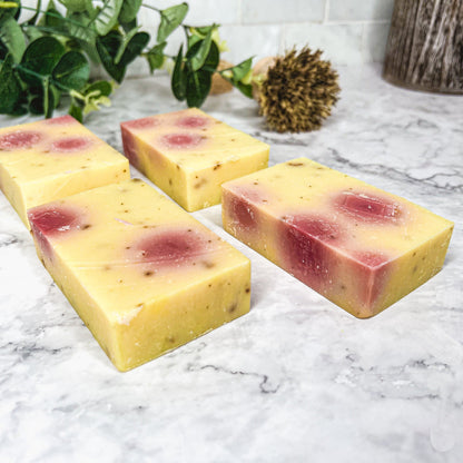 Honeysuckle Rose Petals - Handmade Soap