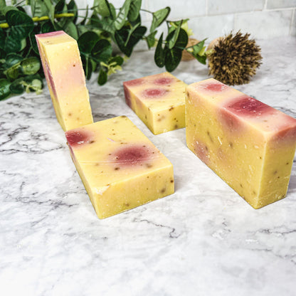 Honeysuckle Rose Petals - Handmade Soap