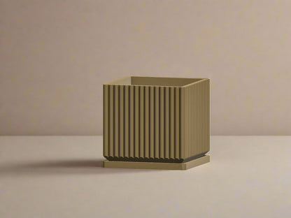 Desert Vista Planter Pot - Perfect Fit Drip Tray, Mesh Drainage