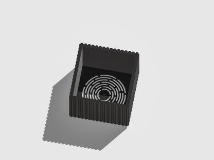 Desert Vista Planter Pot - Perfect Fit Drip Tray, Mesh Drainage