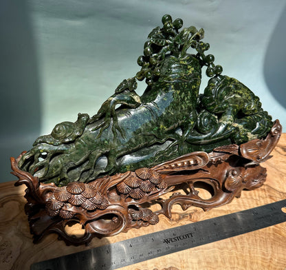 Unique Canadian Cassiar Sculpture