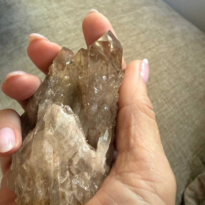 Kundalini Citrine Cluster with Mystic Cave ✨🔮