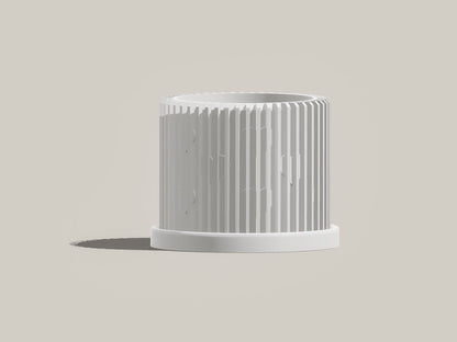 Modern Heart-Shaped Planter with Drainage & Saucer – Unique Valentine’s Day Gift for Plant Lovers, 3d Printed Planter Home Hosting Decor,