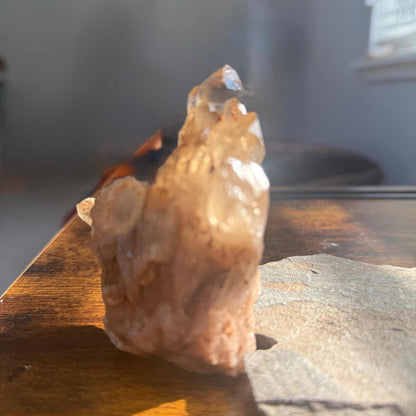 Natural Kundalini Citrine Summit Cluster 🌄✨