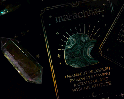 Gold Crystal Affirmations© Deck