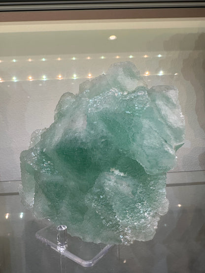 Green and White Fluorite Cluster 1.8 kg